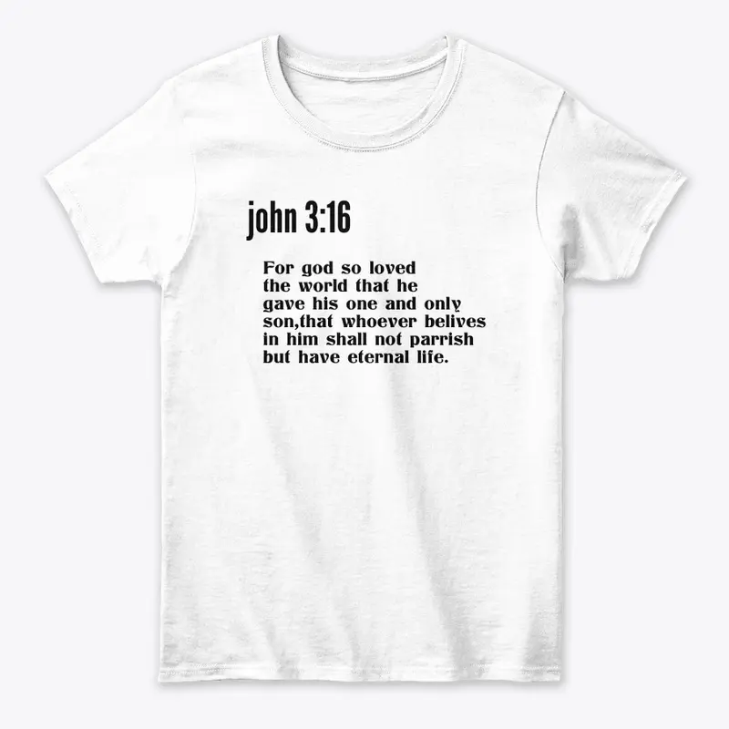 crucifiedclothings John 3:16 verse